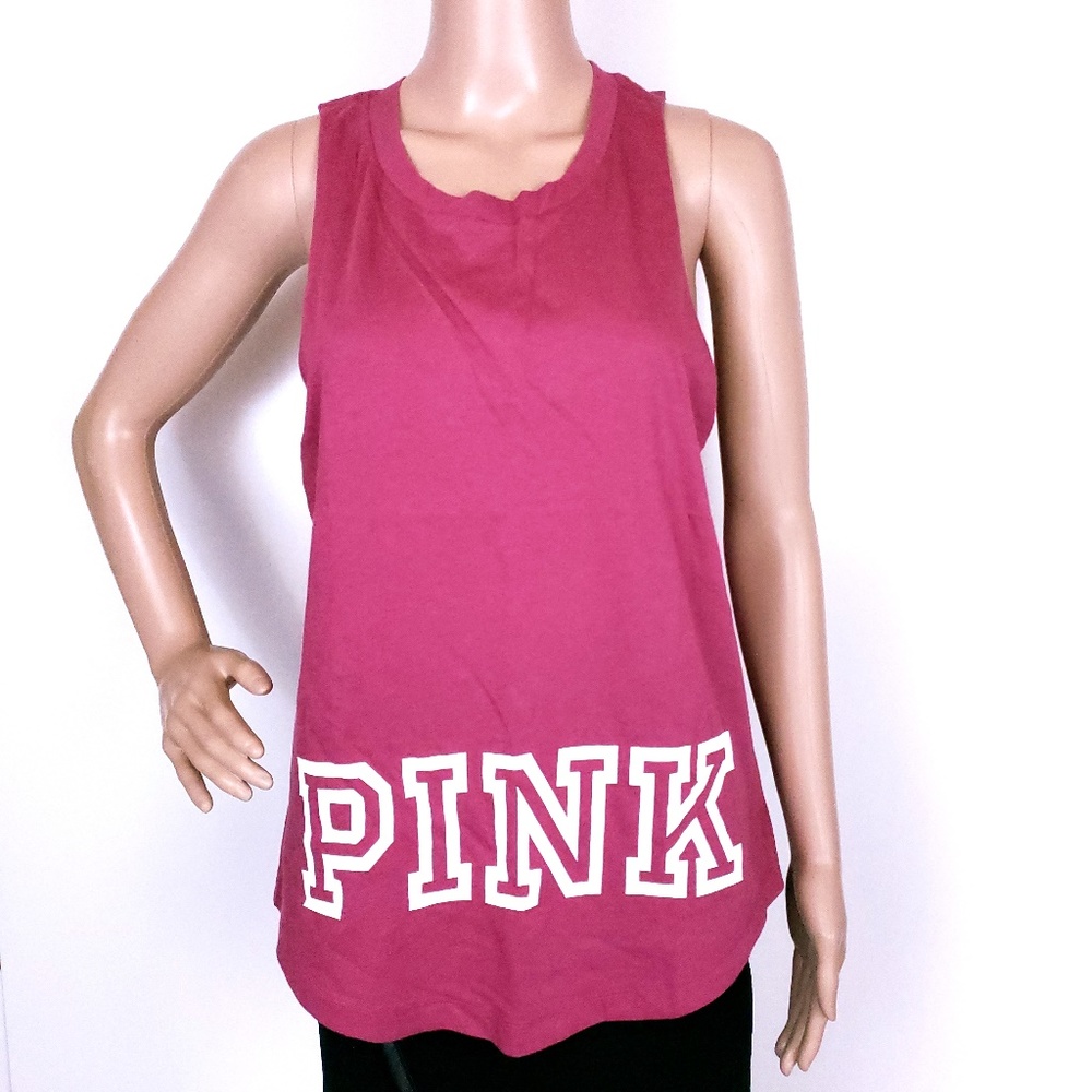 PINK Victoria's Secret Tank Top Women " PINK " Size S - NWT
